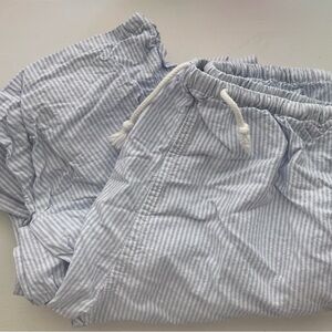 Brandy Melville Blue and White Striped Pants